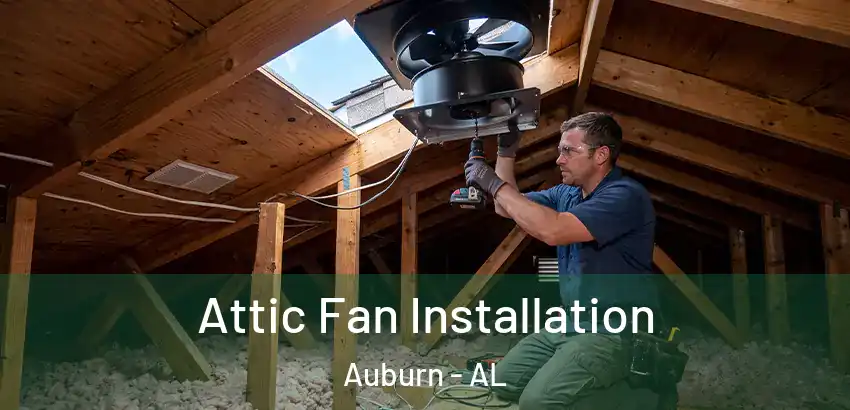 Attic Fan Installation Auburn - AL