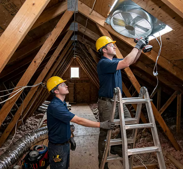 Professional Attic Fan Installation: Your Local Ventilation Team in Auburn, AL